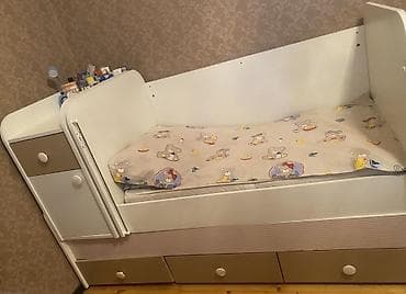 ucuz manej: Oğlan və qız üçün, İşlənmiş, Çarpayı, Bazalı, Matras ilə, Siyirməli — 2