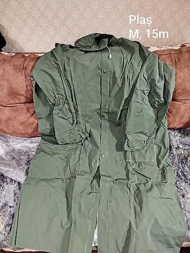 Plaşlar: Sənaye iş geyimləri dəsti və təhlükəsizlik plaşı - SOCAR loqolu iş — 5