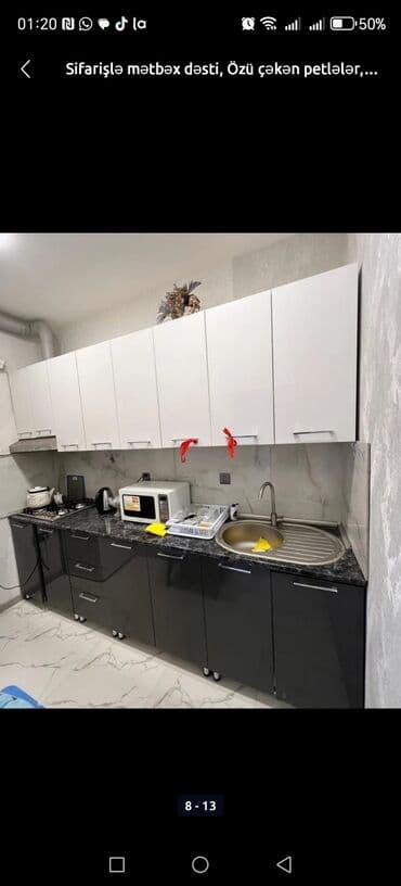 mətbəx stulları: 💥Metbex Mebel her zovqe uygun razmer boyudulub kicildile bilir 💥 🌈 — 4