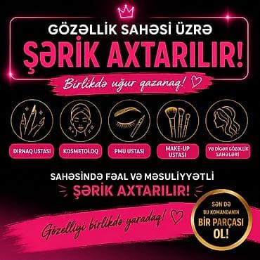dirnaq ustası: Dırnaq ustası tələb olunur, Yerin icarəsi, Təcrübəsiz — 1