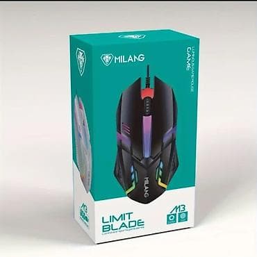 Фото и видеокамеры: MILANG Limit Blade (M3) simli kompüter siçanı - RGB işıqlandırma — 2
