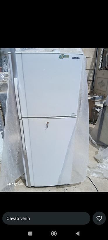 soyuducular iwlenmiw: İşlənmiş 2 qapılı Toshiba Soyuducu Satılır, rəng - Ağ — 1