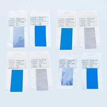 Termopasta: Keyfiyyətli Termopadlar YEPYENİDİR. Say var. Boz rənglidir. Mavi — 2