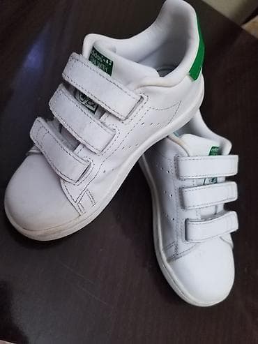 mekteb levazimatlari: Rəng - Ağ Krossovkalar, Adidas, Ölçü: 26, Uniseks — 1