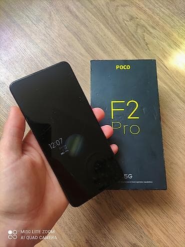 ipad pro 2018: Poco F2 Pro, 128 GB, rəng - Ağ, Sensor, Barmaq izi, Face ID — 1