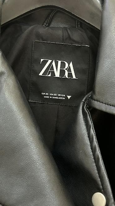 deri geyim: Dəri kurtka, Zara, XS — 4