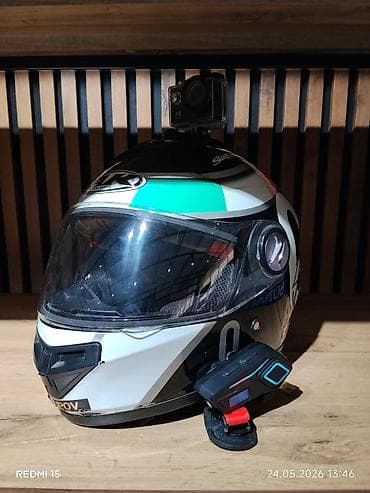 10 line lato: AK-CHINA Racing dizaynlı tamüzlü motosiklet dəbilqəsi + aksesuarlar — 2