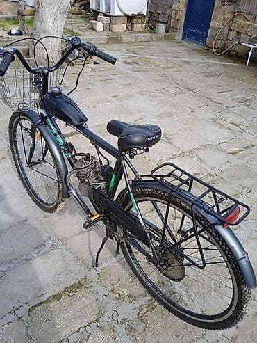 Mühərrikli velosiped – Stels çərçivə əsasında Xüsusiyyətlər: -