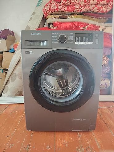 Samsung ön yükləməli paltaryuyan maşın - Rəng: tünd boz (inoks