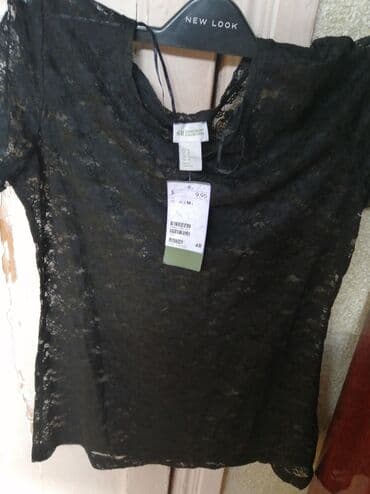 альпака кардиган бишкек: Чёрная гиперовая женская кофта. Новая, размер (M). Куплено за 10 — 2