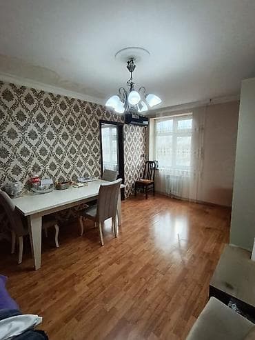 1 otaqlı mənzil – klassik üslubda interyer - Plan: geniş qonaq otağı