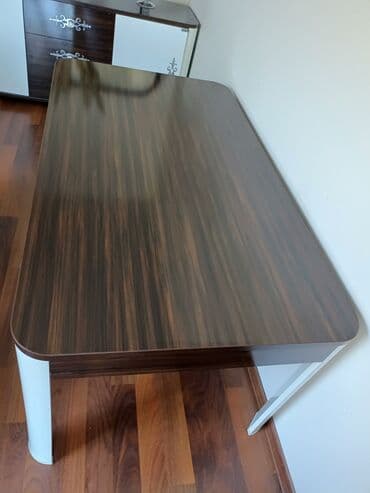 mətbəx masası: Qonaq masası, İşlənmiş, Açılmayan, MDF, Dördbucaq masa — 2