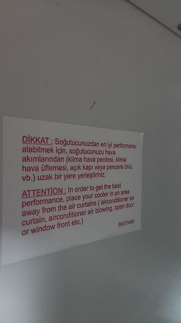 Промышленные морозильники: Klimasan açıq önlü vitrin soyuducu - Model: OF 375 (etiketdə — 6