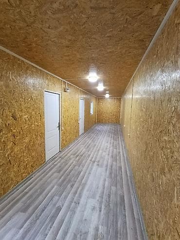 konteyner 40 tonluq: Metal konteyner ev/ofis modulu - Ölçü: təx. 40 fut (uzun konteyner — 5