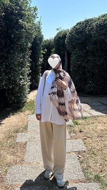 kofta m: Şalvar, Zara, M, rəng - Bej — 4