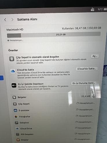 macbook pro m3: İşlənmiş Apple MacBook, 13.3 ", Intel Core i5, 256 GB, Ünvandan götürmə — 3