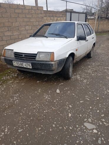 VAZ (LADA): Vaz 2109 (Samara) hatchbek - Korpus: 5 qapılı, ağ rəng - Salon: parça — 3
