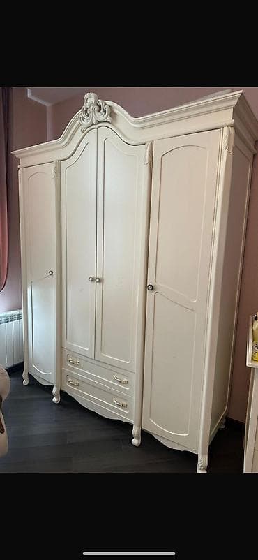 2106 qapi: 5 qapı, Siyirməli, Bej, Digər material, Açılan, Düz dolab — 2