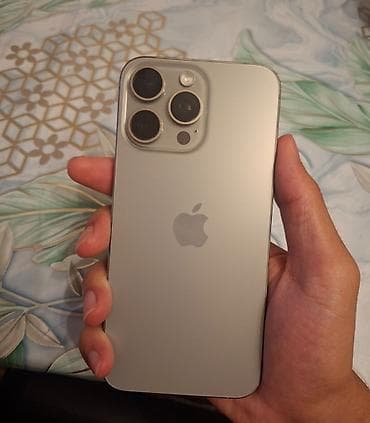 iphone 15 ağ: IPhone 15 Pro Max, 256 GB, White Titanium — 1