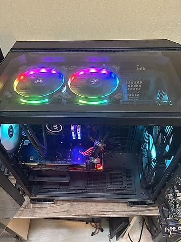 komp: İntel Core i7-10700K THERMALTAKE 240 LİQUİD ASUS ROG Z490 DDR4 — 3