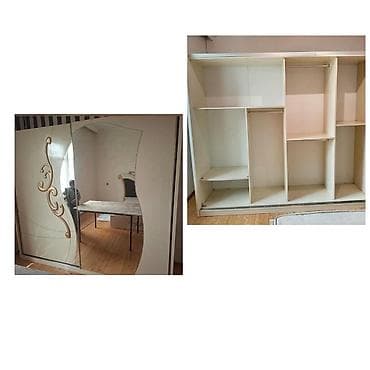 230₼ Küpə dolab Mdf material Əla vəziyyətdə Gün erzində Eni 2.50