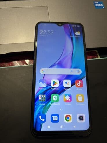 isdemis telefonlar: Redmi 9, 64 GB, rəng - Mavi, Barmaq izi — 2