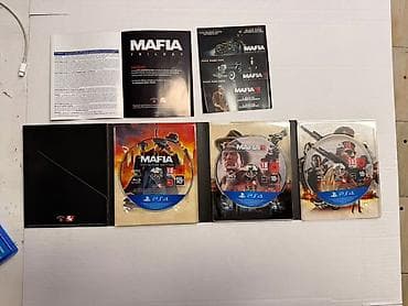 sert disk: PS4 – Mafia Trilogy (2K) Paket tərkibi: - Mafia: Definitive Edition — 5