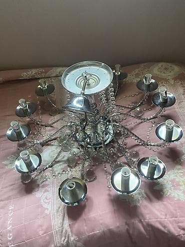 samdan: Çılçıraq, 10 və daha çox lampa, Metal — 2