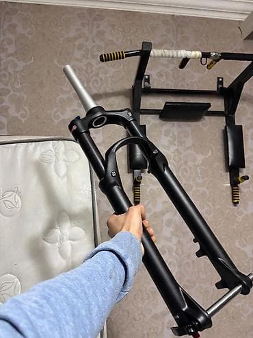 vesəbət: Hava Sr Suntour 120mm 27,5, Tezedi sadece yerde yoxluyanda — 1