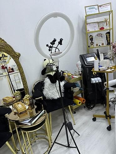 telefon tutacagı: Professional LED ring işıq seti - Böyük diametrli dairəvi LED işıq — 2