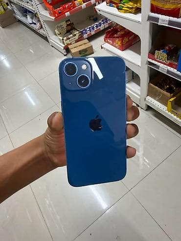 хвох сериес с: IPhone 13, 128 ГБ, Голубой, Face ID — 7