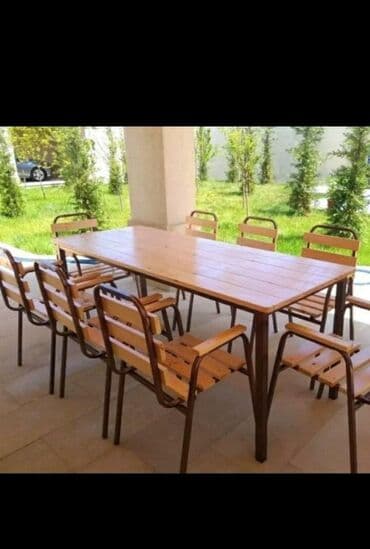 toxunma saplar satisi: Bag heyet stol stlu cixdi satiwa toz boya ile kiraskalanir 4 neferik — 7