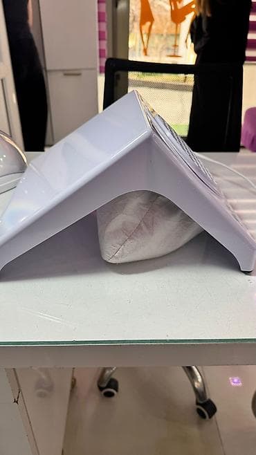 səyyar ev: Max brendi manikür üçün toz toplayıcı aspirator - Masaüstü model, ağ — 3