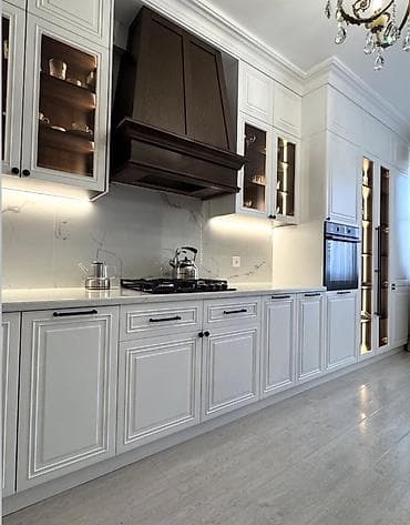 mebel usaq: Klassik üslubda hazırlanmış modul tipli mətbəx mebeli komplekti - — 1