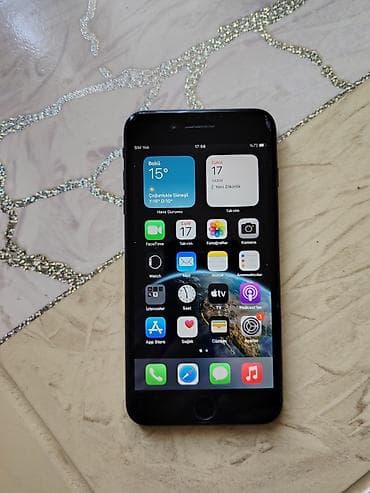 iphone x pro: IPhone 8 Plus, 64 GB, Jet Black, Barmaq izi — 1