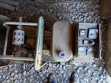 ədviyatların şahı: Benzin elektrogenerator – sənaye tipli, metal karkas üzərində — 2