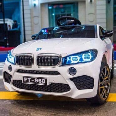 7 yaş: BMW X6 ✌😍 X6 - 7 yaşa qədər uşaqlar üçün. - Motor sayı 4 ədəd - Aux — 1