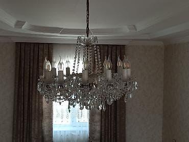 ledlər: Çılçıraq, 10 və daha çox lampa, Xrustal — 1