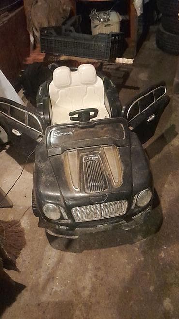 elektrikli uşaq maşını: Uşaq üçün elektrikli minik avtomobili – YULEJIA - Korpus: qara rəng — 3