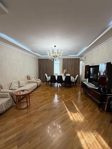 gence emlak ev: İnqılabda Asan xıdmetle uzbeuz 135 kv 3 otaqlı eşyalı ev — 2