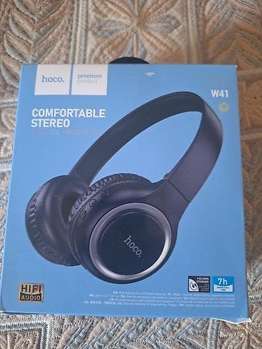 Qulaqcıqlar: Hoco W41 simsiz qulaqlıq - Stereo səs, HiFi Audio - Rahat geyinmə — 2
