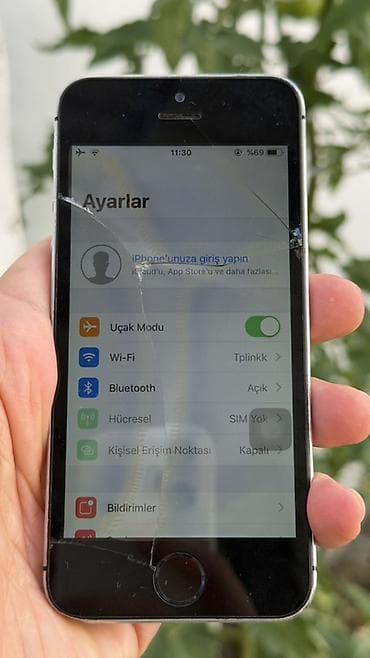 iphone 5s platası: IPhone 5s, Gümüşü — 5