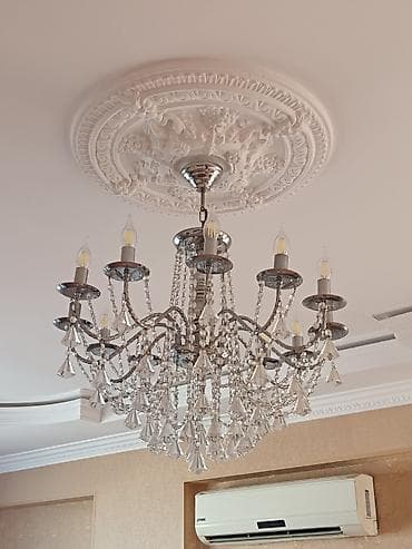 Çılçıraq, 8 lampa, Metal