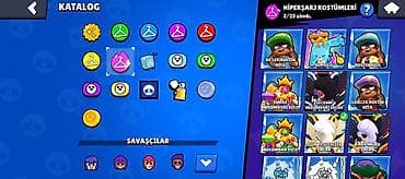 ucuz modem: Brawl Stars oyun hesabı - Kuboklar: 57,424+ - Səviyyə: 39 profil — 2