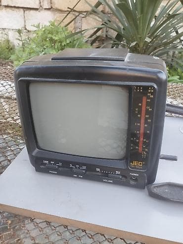 radio anten: JEC TR-9221 portativ TV/radio - Kompakt korpus, daşımaq üçün üst — 1