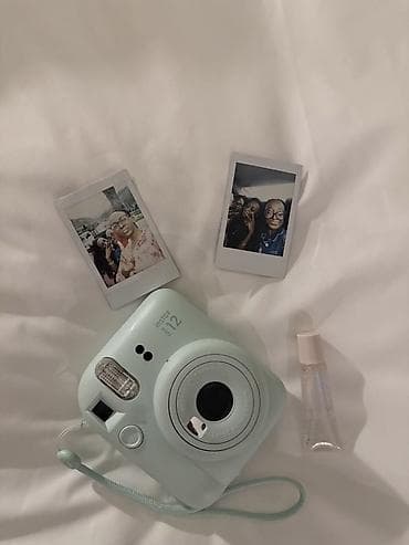 mini proyektorlar: Fujifilm Instax mini 12 instant kamera – pastel açıq yaşıl rəngdə — 1