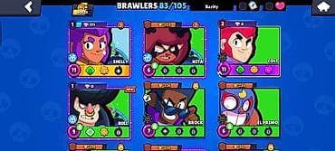 cayci isi: Brawl Stars hesabı – inkişaf etmiş profil - Kupa: 40,530+ - Səviyyə — 2