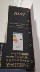 kompüter alıram: MSI MD271P Monitor az və səliqəli istifadə olunub, yeni və daha — 3