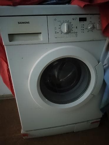İşlənmiş və barabanı fırlanmayan Siemens önyükləməli paltaryuyan maşın