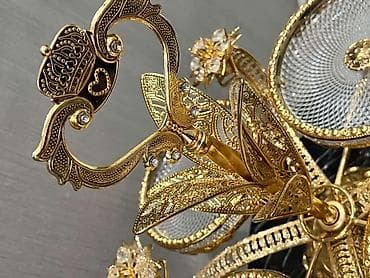 konfet qabi: Dekorativ şirniyyat-cerez qabi. Hədiyyə verilib, istifadə olunmayıb — 2